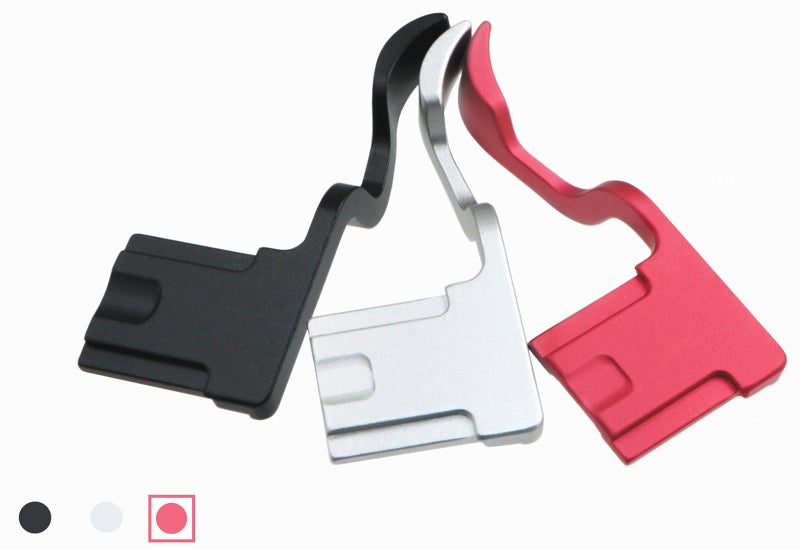 HITHUT Metal Hot Shoe Thumb Grip for Fujifilm X-T10 X-T20 X-T30 X-T30II Camera Accessories Red - Image 5